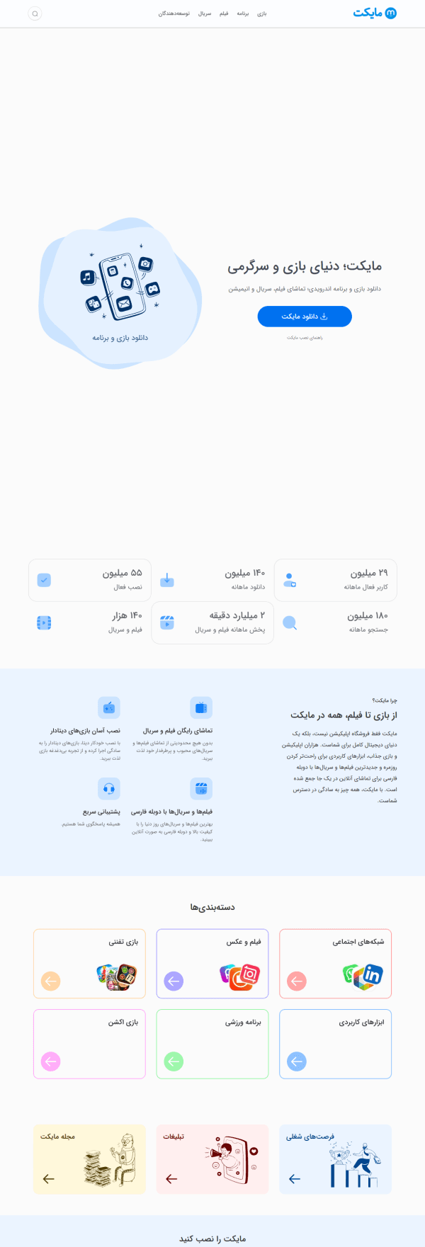 نمای پیش نمایش مایکت